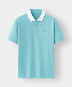 Men's Polo Shirt with Printed Letters 5S Fashion Youthful APC25006