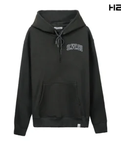 SW91 1583 Zip Collar Cotton Hoodie