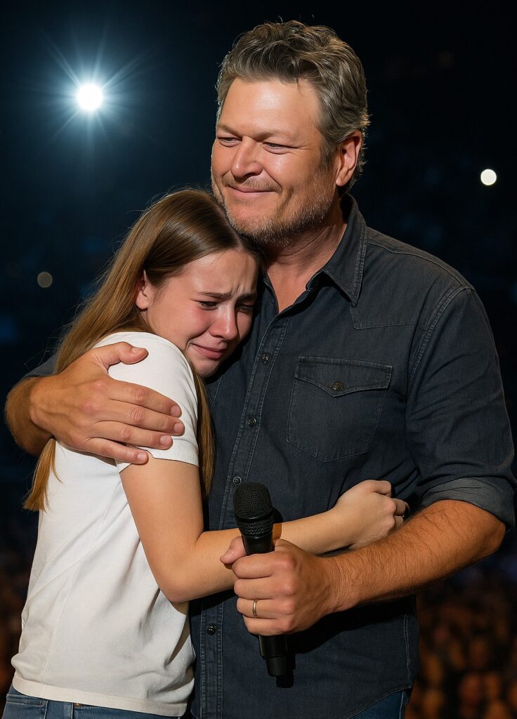 Blake Shelton and Emily Carter A Heartfelt Promise Fulfilled on Stage